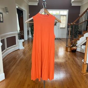 Topshop Orange Casual Mini Dress Size 2